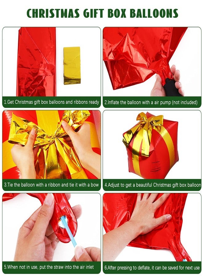 RUODON Christmas Balloon Arch Kit - 233 Pieces with Candy, Cane, Latex, Gift Box & Star Balloons for Party Decorations - Image 3